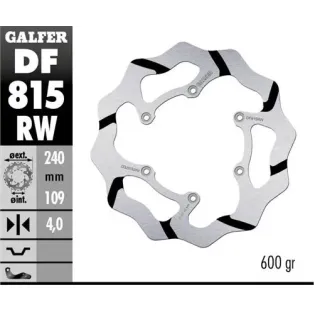 Disco freno moto Galder Wave fijo 240X4mm DF815RW