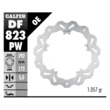 Disco freno moto Galfer Wave Brake Track DF823PW