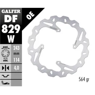 Disco freno moto Galfer Wave fijo 243x4mm DF829W