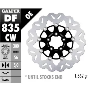 Disco freno moto Galfer Wave flotante completo DF8