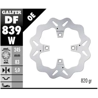 Disco freno moto Galfer Wave fijo 245x5mm DF839W