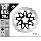 Disco freno moto Galfer Wave flotante Compl.  DF84