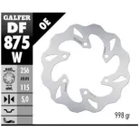 Disco freno moto Galfer Wave fijo 256x5mm DF875W