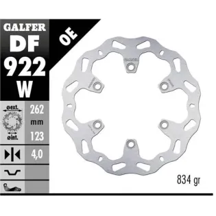 Disco freno moto Galfer Wave fijo 262x4mm DF922W