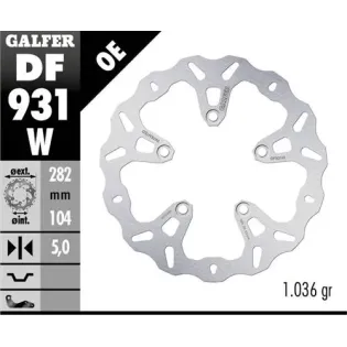 Disco freno moto Galfer Wave fijo 282x5mm DF931W