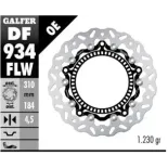 Disco freno moto Galfer Wave flotante Compl. DF934