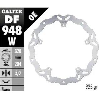Disco freno moto Galfer Wave fijo 320x5mm DF948W