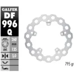 Disco freno moto moto fijo Galfer Qubic 260x5 DF99
