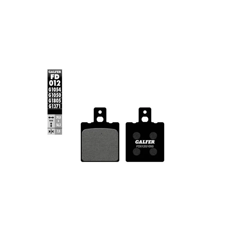 Pastillas de freno moto Galfer Trial Top FD012G180