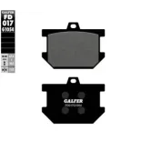 Pastillas de freno moto Galfer semi metal FD017G10