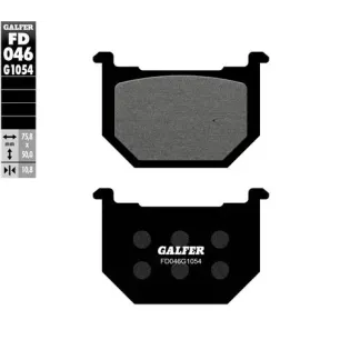 Pastillas de freno moto Galfer semi metal FD046G16