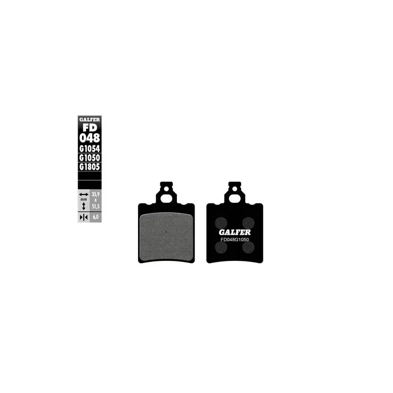 Pastillas de freno moto Galfer Trial Top FD048G180