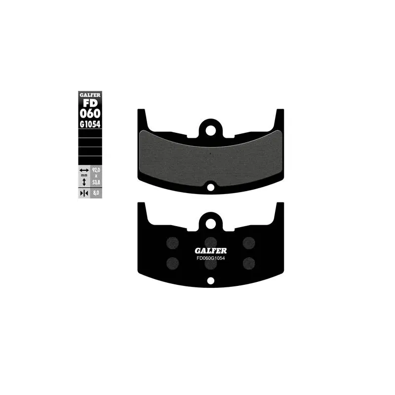 Pastillas de freno moto Galfer semi metal FD060G16