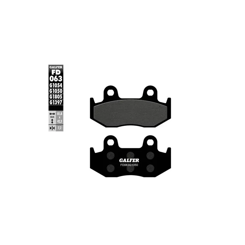 Pastillas de freno moto Galfer Trial Top FD063G180
