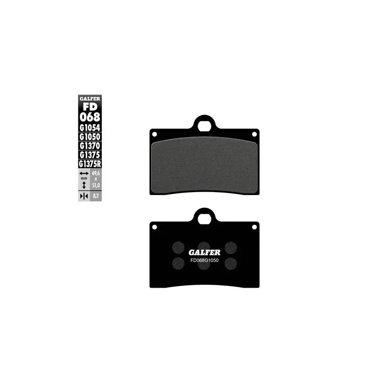 Pastillas de freno moto Galder Sinter Sport FD068G
