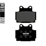 Pastillas de freno moto Galfer semi metal FD069G10
