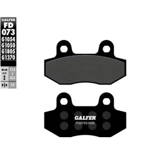 Pastillas de freno moto Galfer semi metal FD073G10