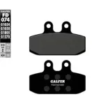 Pastillas de freno moto Galfer semi metal FD074G16