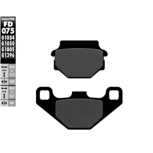 Pastillas de freno moto Galfer Sinter Offroad FD07