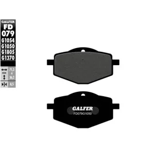 Pastillas de freno moto Galfer Trial Top FD079G180