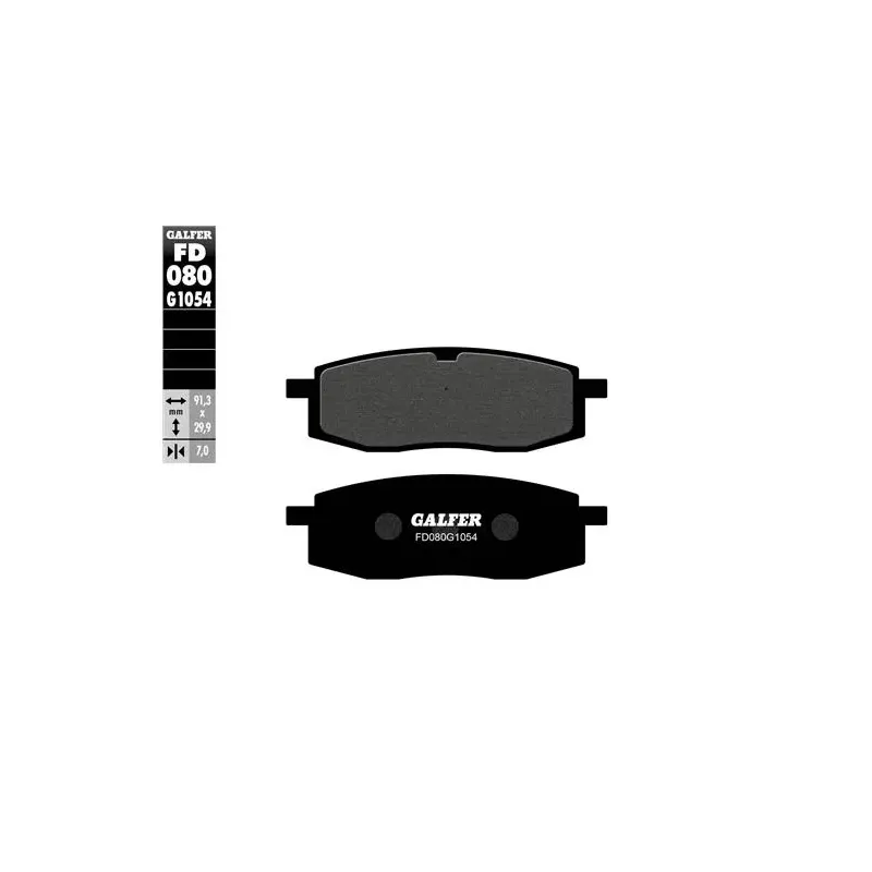 Pastillas de freno moto Galfer semi metal FD080G16
