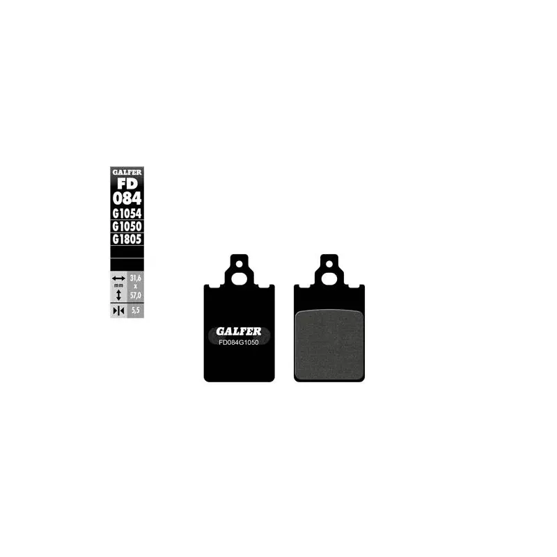 Pastillas de freno moto Galfer Scooter FD084G1050
