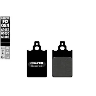 Pastillas de freno moto Galfer semi metal FD084G16