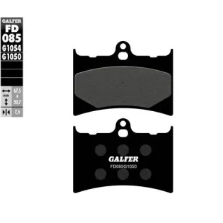 Pastillas de freno moto Galfer semi metal FD085G10
