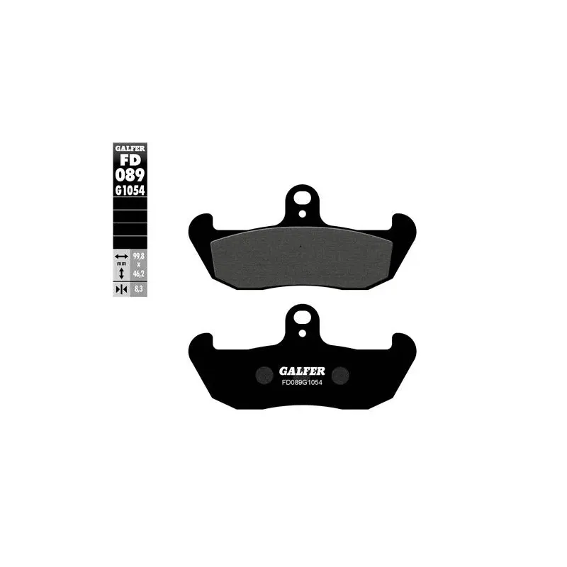 Pastillas de freno moto Galfer semi metal FD089G16