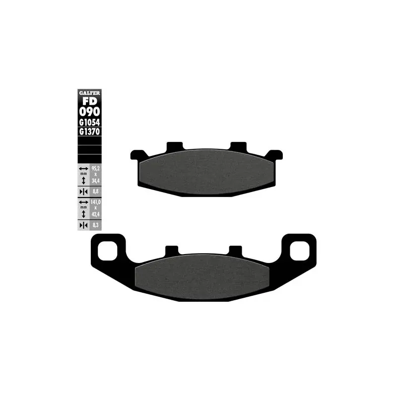 Pastillas de freno moto Galfer Sinter Street FD090