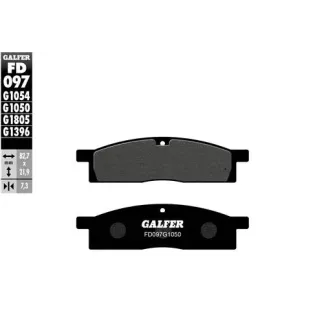 Pastillas de freno moto Galfer semi metal FD097G16
