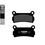 Pastillas de freno moto Galfer semi metal FD102G10