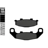 Pastillas de freno moto Galfer semi metal FD104G16