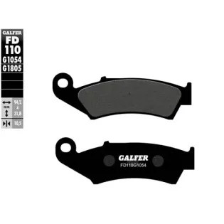 Pastillas de freno moto Galfer semi metal FD110G10