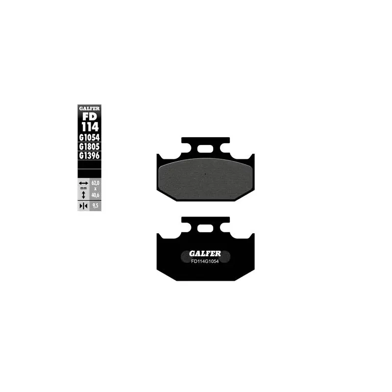 Pastillas de freno moto Galfer Trial Top FD114G180