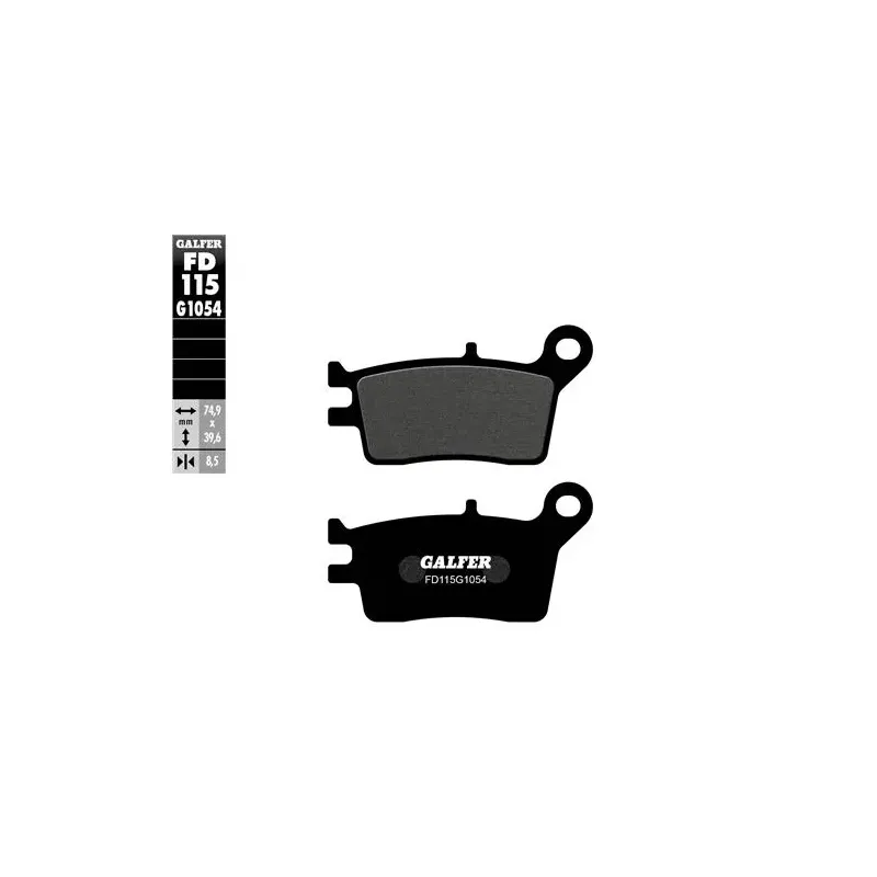 Pastillas de freno moto Galfer semi metal FD115G16