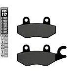 Pastillas de freno moto Galfer semi metal FD117G10