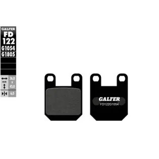 Pastillas de freno moto Galfer Trial Top FD122G180