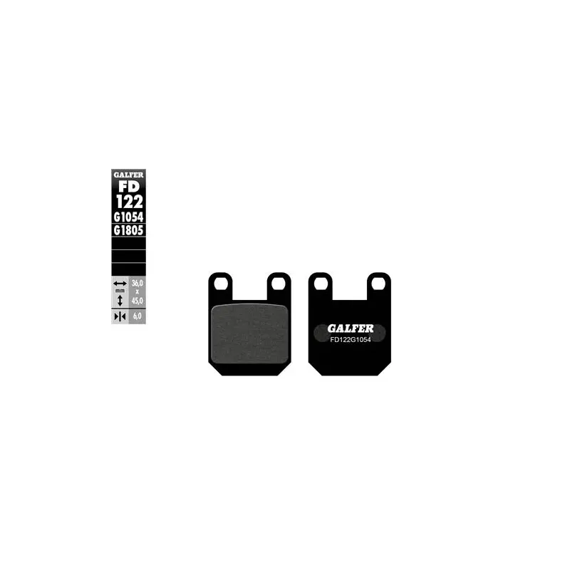 Pastillas de freno moto Galfer Trial Top FD122G180