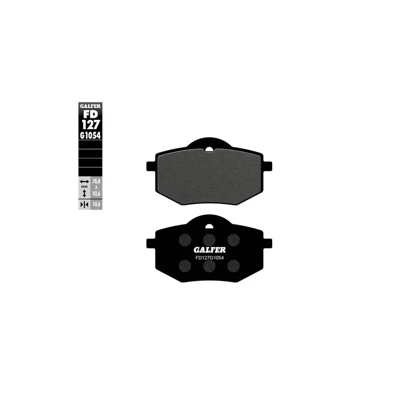 Pastillas de freno moto Galfer semi metal FD127G16