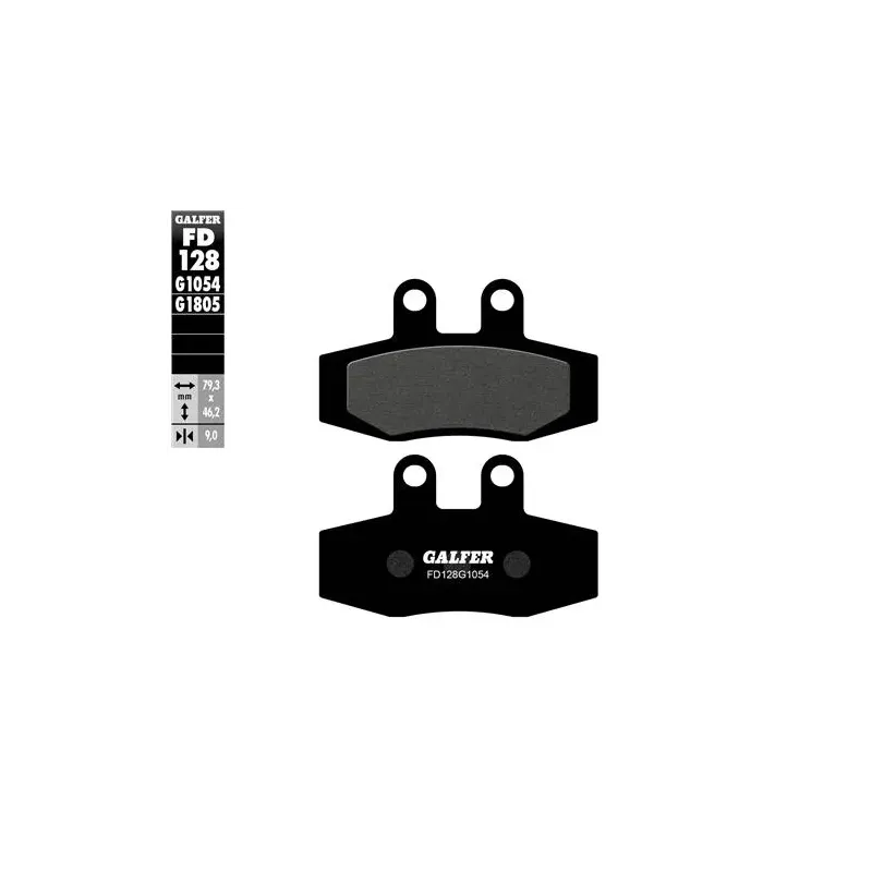Pastillas de freno moto Galfer semi metal FD128G10