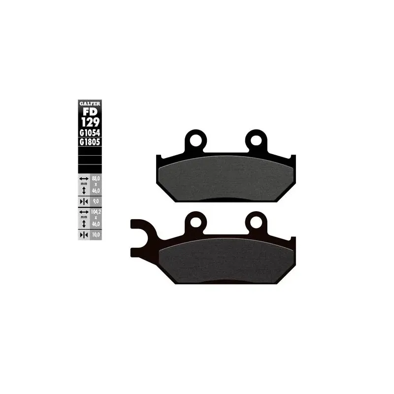 Pastillas de freno moto Galfer Trial Top FD129G180