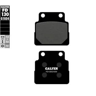Pastillas de freno moto Galfer semi metal FD130G16