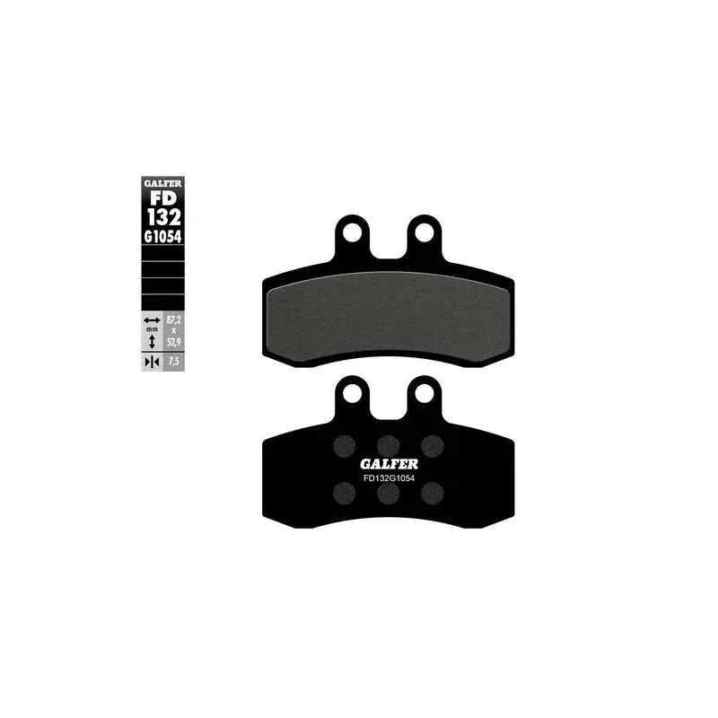 Pastillas de freno moto Galfer semi metal FD132G10