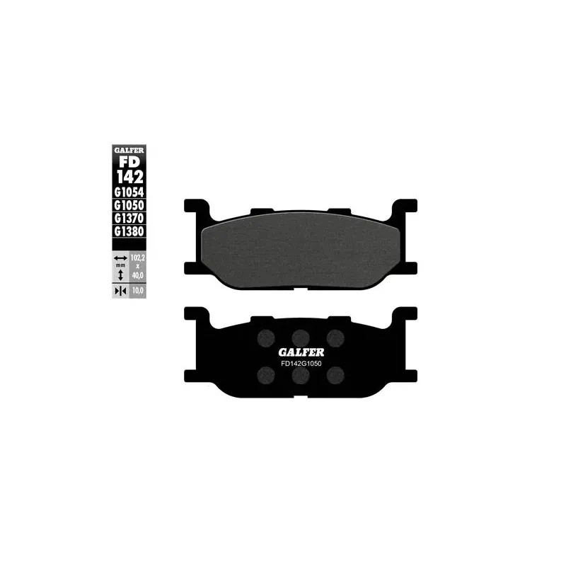 Pastillas de freno moto Galfer semi metal FD142G16