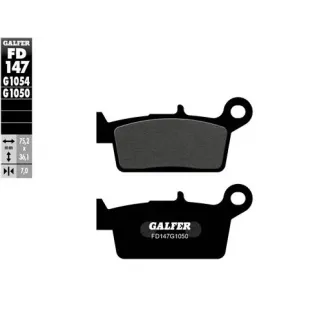 Pastillas de freno moto Galfer semi metal FD147G16
