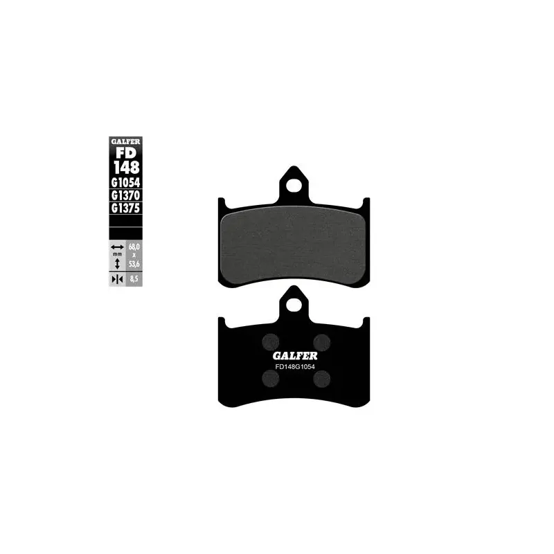 Pastillas de freno moto Galfer semi metal FD148G10
