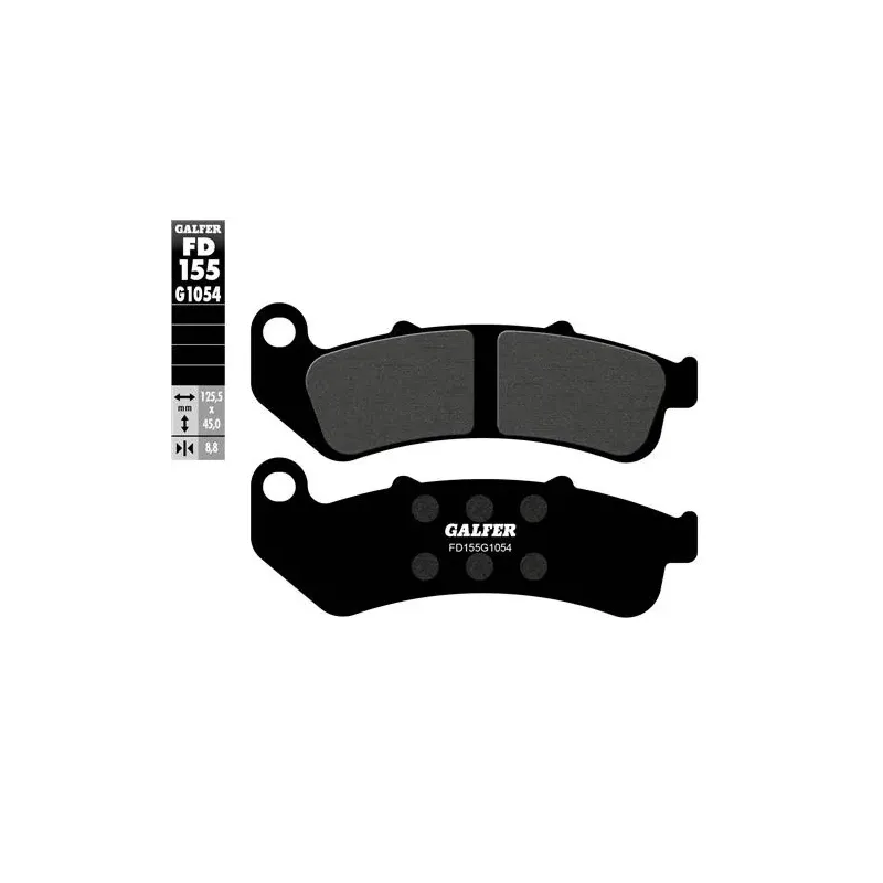 Pastillas de freno moto Galfer semi metal FD155G16