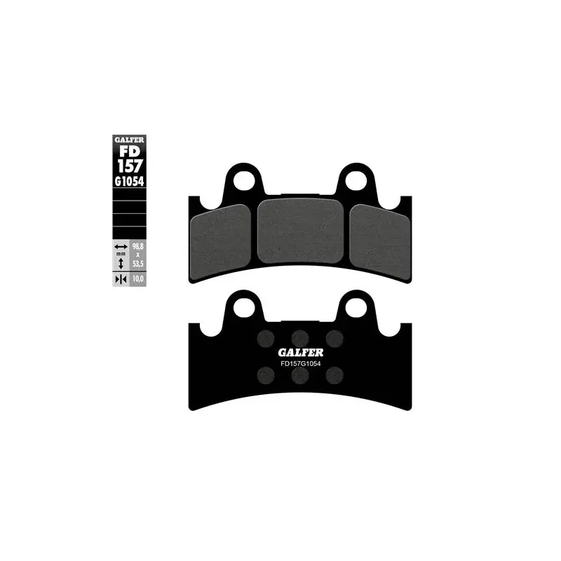 Pastillas de freno moto Galfer semi metal FD157G16
