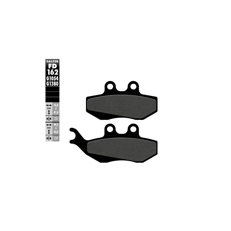 Pastillas de freno moto Galfer semi metal FD162G10